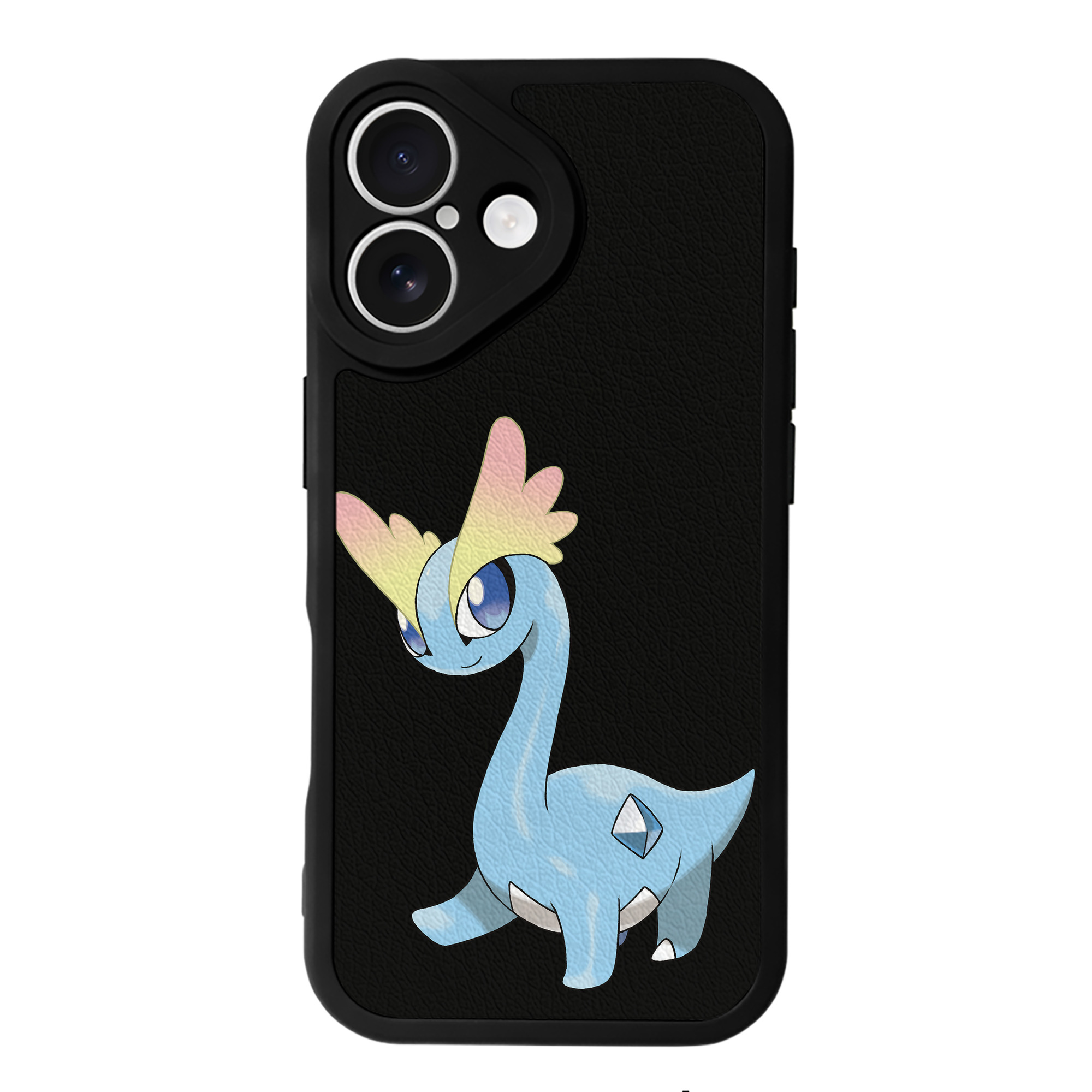 （画像用） ポケットモンスター Pokémon 【iPhone 16シリーズ対応】シリコンスマホケース（レザー調） 材質：シリコン